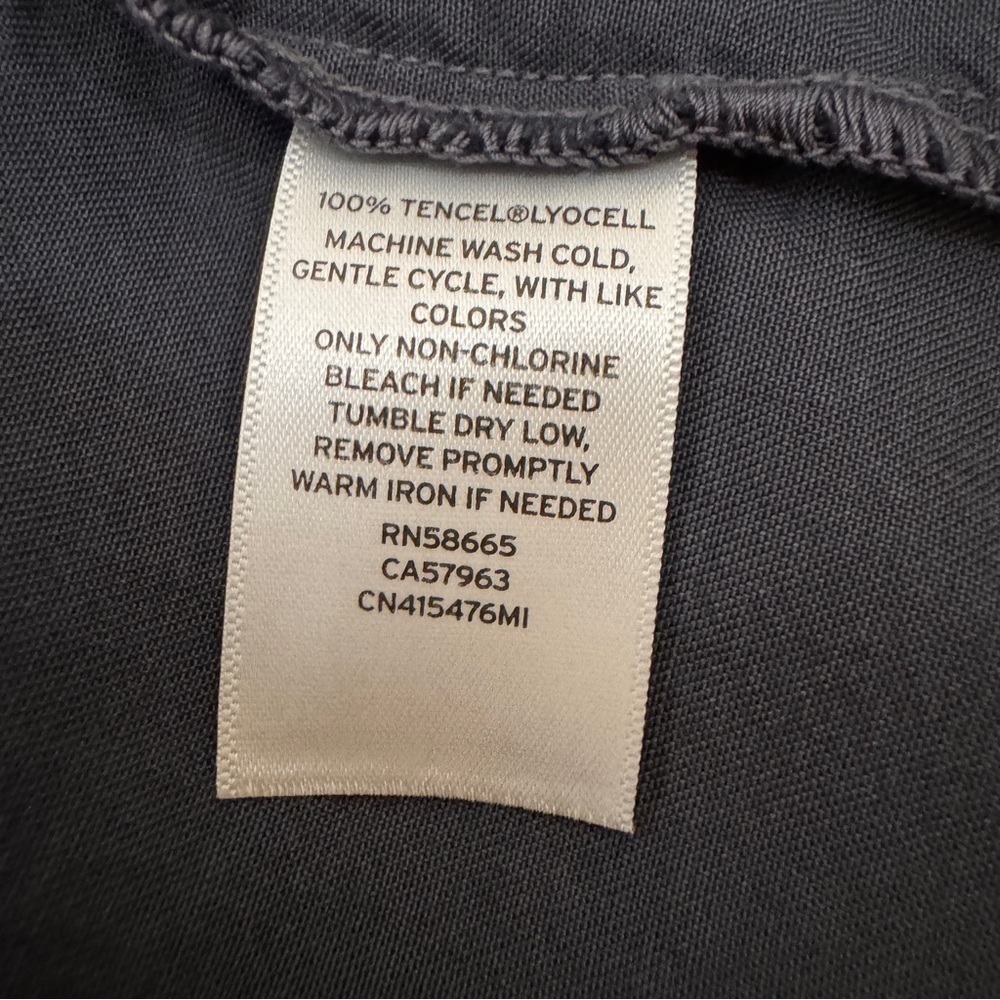 Caslon Grey Draped Utility Jacket - Size M - Picture 5 of 8